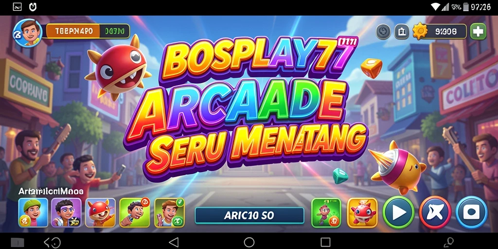 Tampilan antarmuka bermain BOSPLAY77 yang menarik dan interaktif.